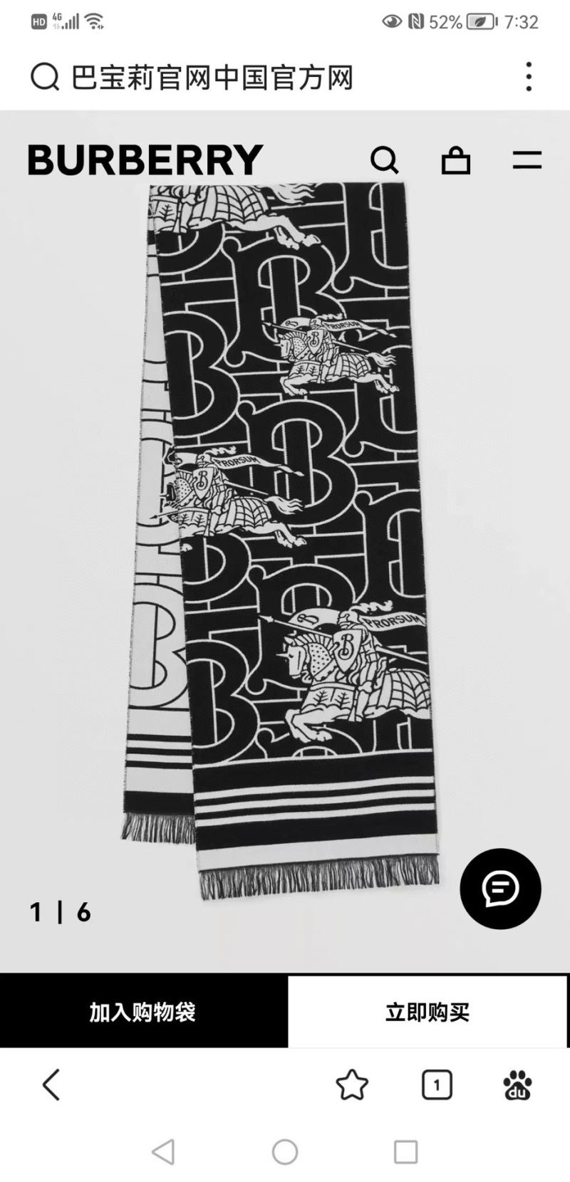 Burberry Scarf